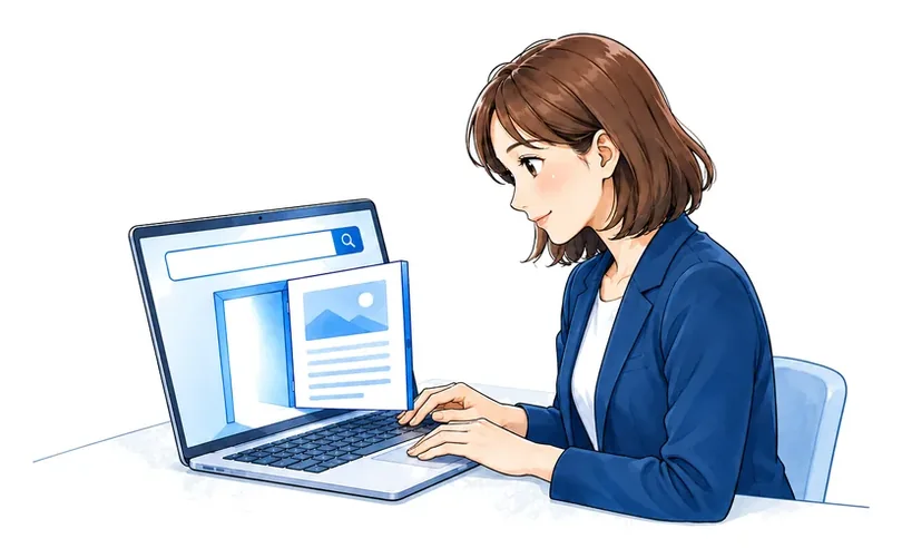 検索した人が、1本の記事を入口にしてたどり着く