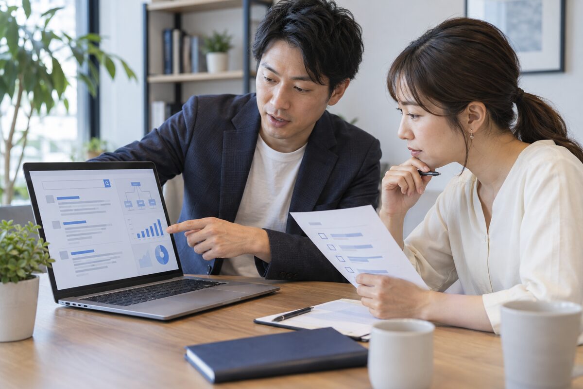 SEOとAI検索対応の実装と測定を確認する担当者